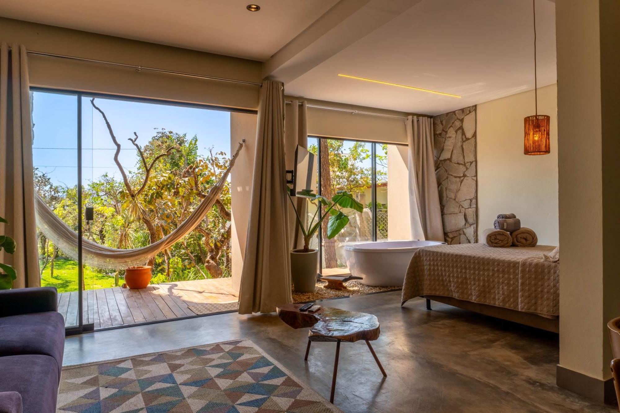 Lofts Lobo Guara Villa Alto Paraíso de Goiás Dış mekan fotoğraf
