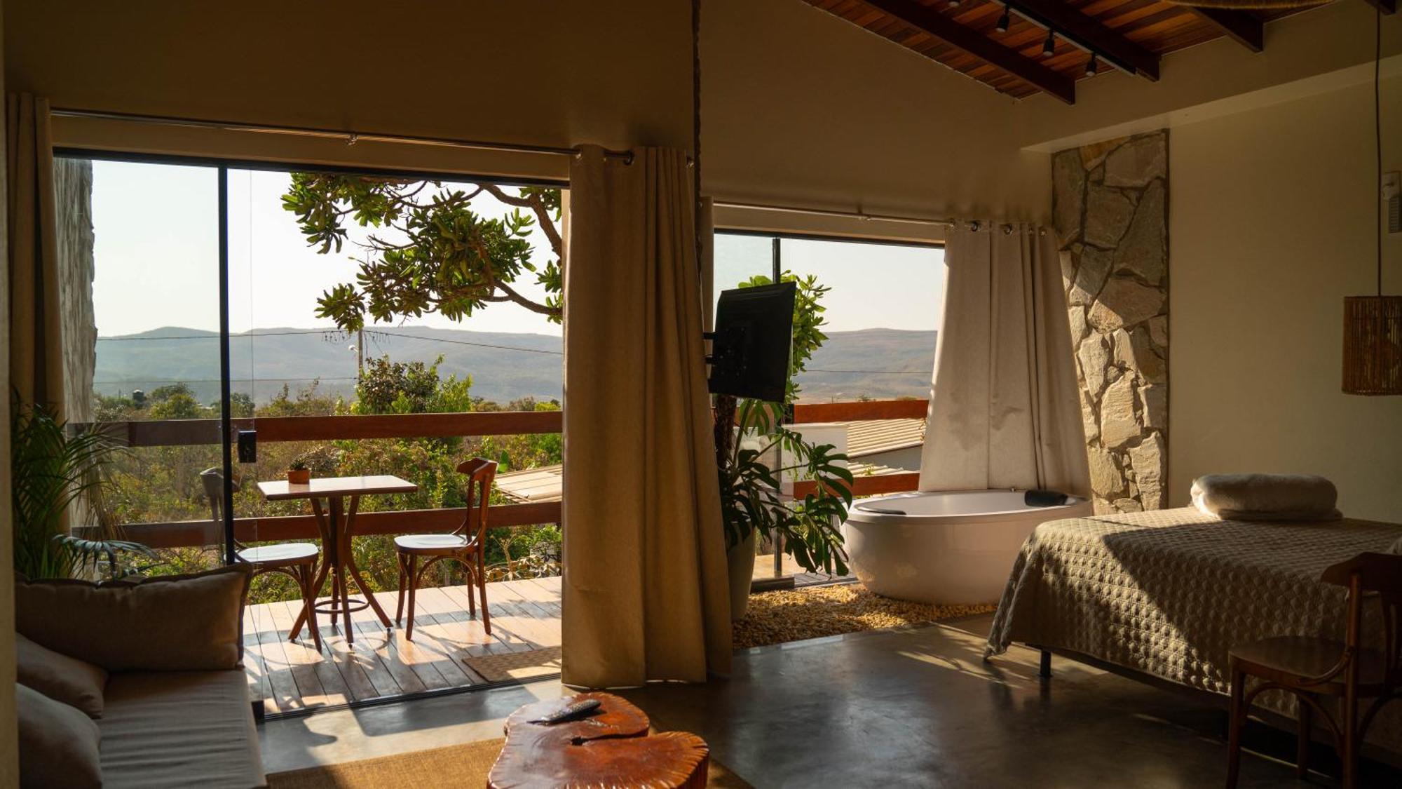 Lofts Lobo Guara Villa Alto Paraíso de Goiás Dış mekan fotoğraf
