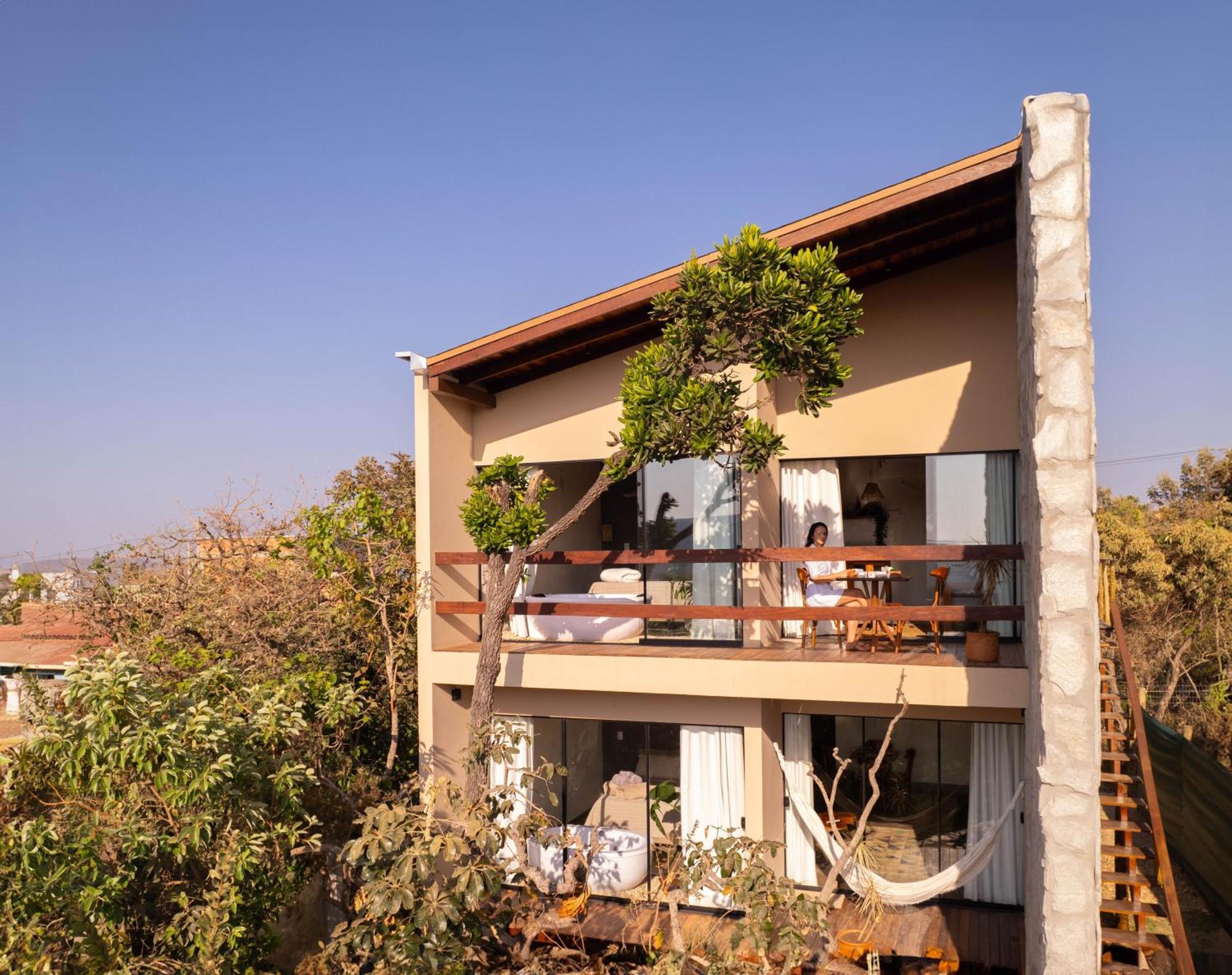 Lofts Lobo Guara Villa Alto Paraíso de Goiás Dış mekan fotoğraf